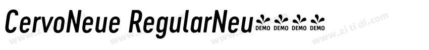 CervoNeue RegularNeu字体转换